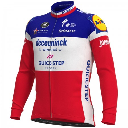 Maillot 2021 Deceuninck–Quick-Step Manches Longues N001